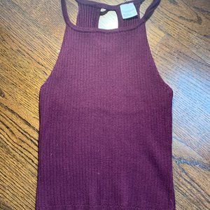 Halter Knitted Tank Top